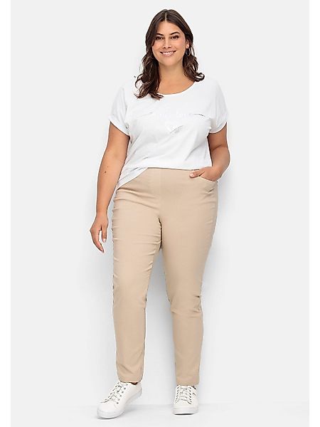 Sheego Schlupfhose Große Größen mit schmalem günstig online kaufen