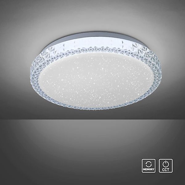 JUST LIGHT Deckenleuchte »FRIDA«, 1 flammig, Leuchtmittel LED-Board   LED f günstig online kaufen