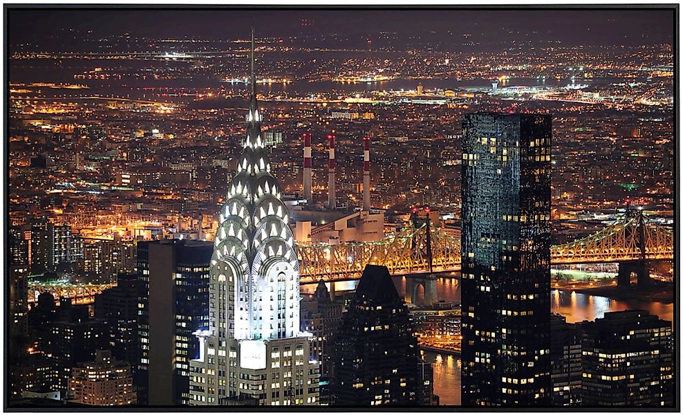 Papermoon Infrarotheizung »Chrysler Gebäude New York«, sehr angenehme Strah günstig online kaufen