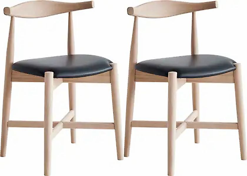 Hammel Furniture Holzstuhl »Findahl by Hammel Dora«, 2er-Set, Dänische Hand günstig online kaufen