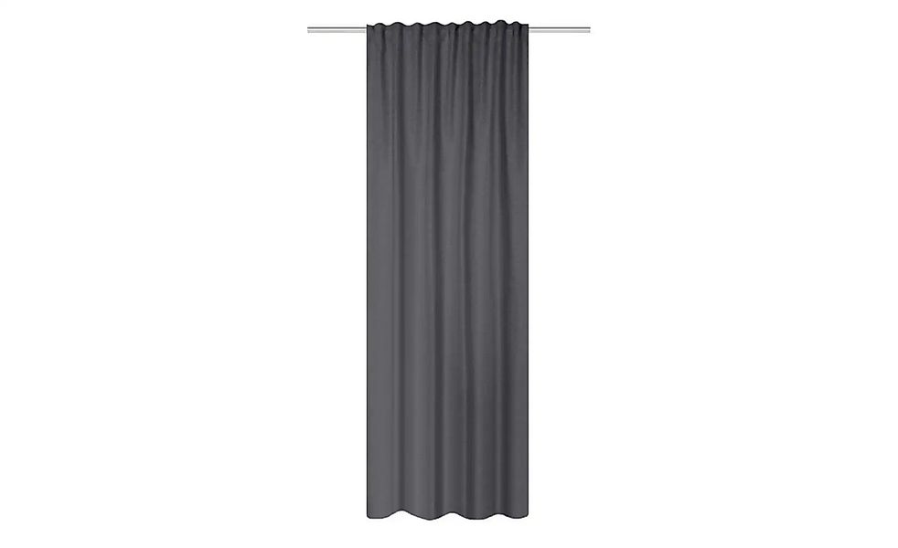 HOME Wohnideen Verdunklungsschal   ¦ grau ¦ Maße (cm): B: 135 H: 245 Gardin günstig online kaufen