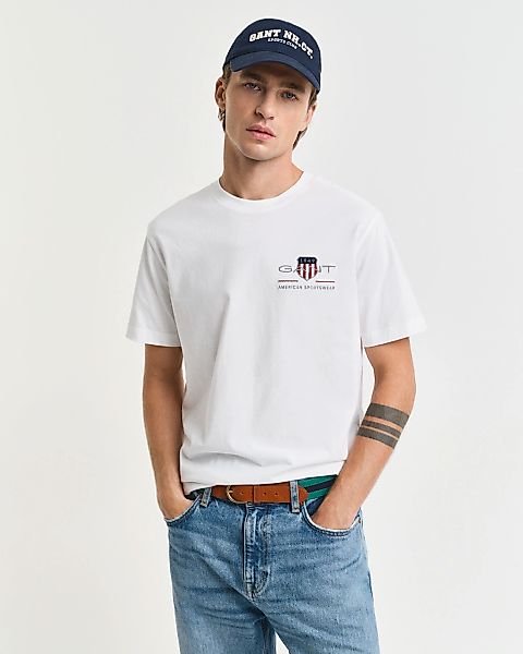 Gant T-Shirt "REG ARCHIVE SHIELD EMB SS T-SHIRT" von dem Archiv aus den 198 günstig online kaufen