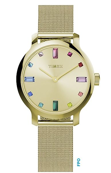 Timex Quarzuhr TRANSCEND TW2Y26400AJ, Armbanduhr, Damenuhr, Edelstahlarmban günstig online kaufen