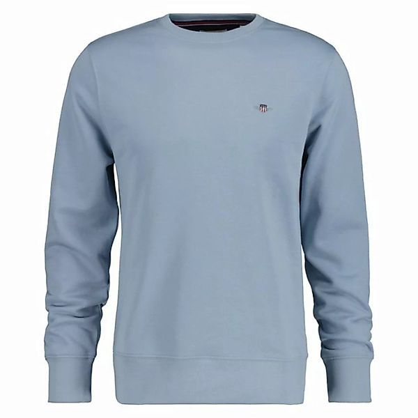 Gant Sweatshirt REG SHIELD C-NECK SWEAT, DOVE BLUE günstig online kaufen