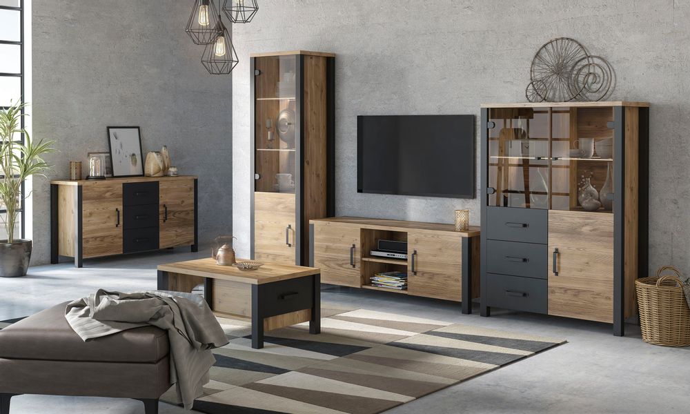 Home affaire Wohnwand "Olin" Set, 3 Stk. tlg. günstig online kaufen