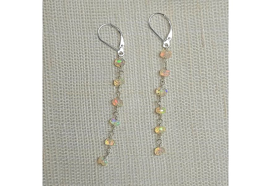 GOLDEN Paar Ohrhänger Lange 14k Gold Filled Kettenohrringe mit Leuchtender günstig online kaufen