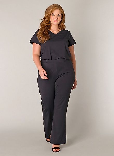 Base Level Curvy Stoffhose Lori Sommerhose mit Stetch und leichtem Schlag günstig online kaufen