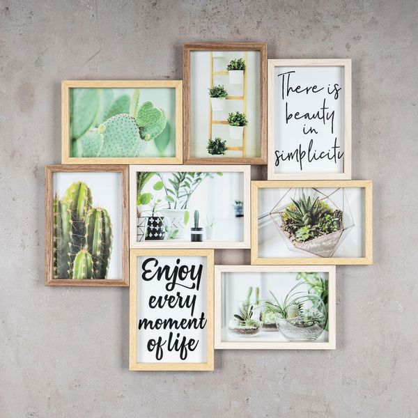 Levandeo® Bilderrahmen Collage, Bilderrahmen Collage B günstig online kaufen