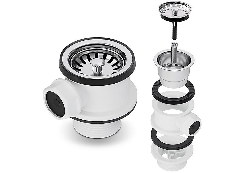 VIOKS Siebventil Siebkorbventil 70mmØ mit 1 Zoll Schraub-Anschluss für Über günstig online kaufen