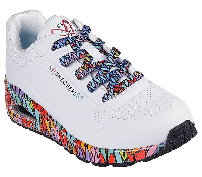 Skechers UNO Sneaker Plateausneaker, Schnürschuh mit Keilabsatz günstig online kaufen