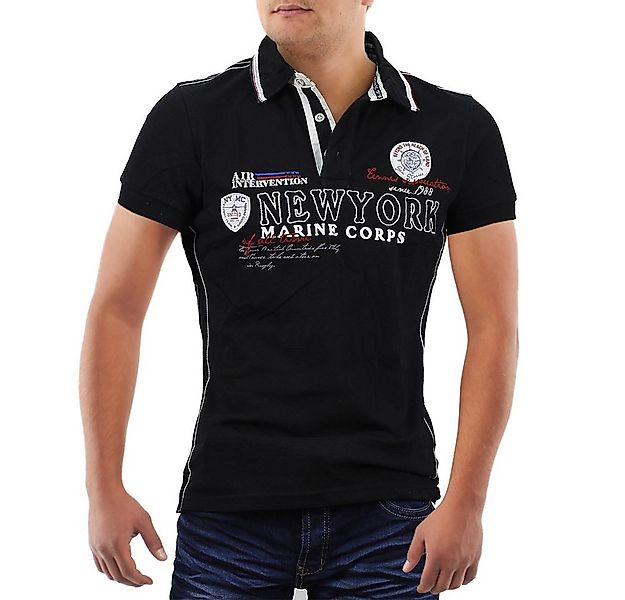 Egomaxx Poloshirt Poloshirt Luxury Sommer Strand (1-tlg) günstig online kaufen