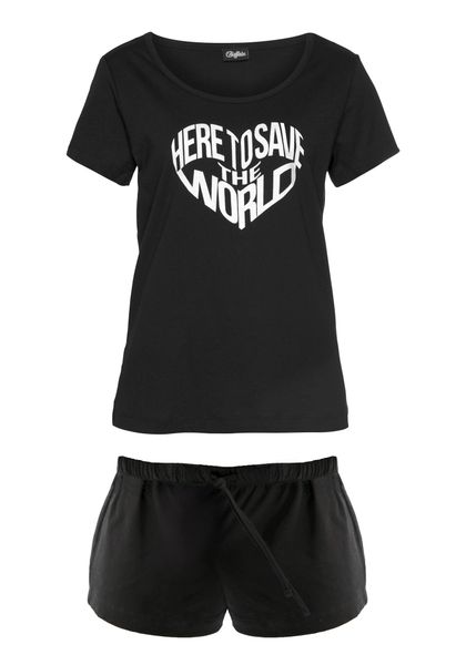 Buffalo Shorty (2 tlg) mit Statement günstig online kaufen