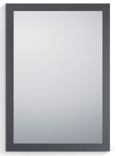 Spiegel 48 x 68 cm Kim ¦ grau ¦ Holzwerkstoff ¦ Maße (cm): B: 1,6 H: 68 Acc günstig online kaufen