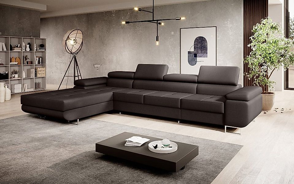 Luxusbetten24 Schlafsofa Designer Sofa Calvera Maxi, günstig online kaufen