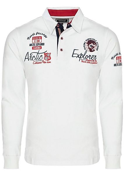 CARISMA Poloshirt (1-tlg) mit Stickerei Explorer günstig online kaufen