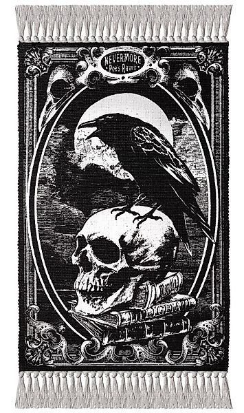 Figuren Shop GmbH Teppich Teppich Totenkopf günstig online kaufen