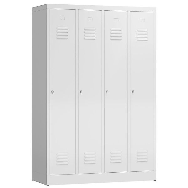Steelboxx Spind 4er Kleiderspind Spindschrank 180x120x50cm günstig online kaufen