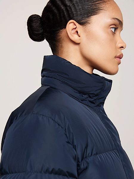 Tommy Jeans Steppmantel "TJW ALASKA LONG PUFFER EXT", mit Logostickerei günstig online kaufen