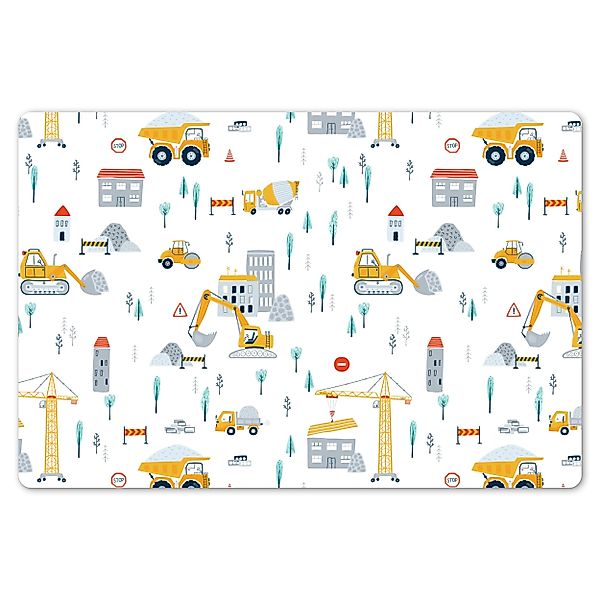 MuchoWow Platzset Kind - Baustelle - günstig online kaufen