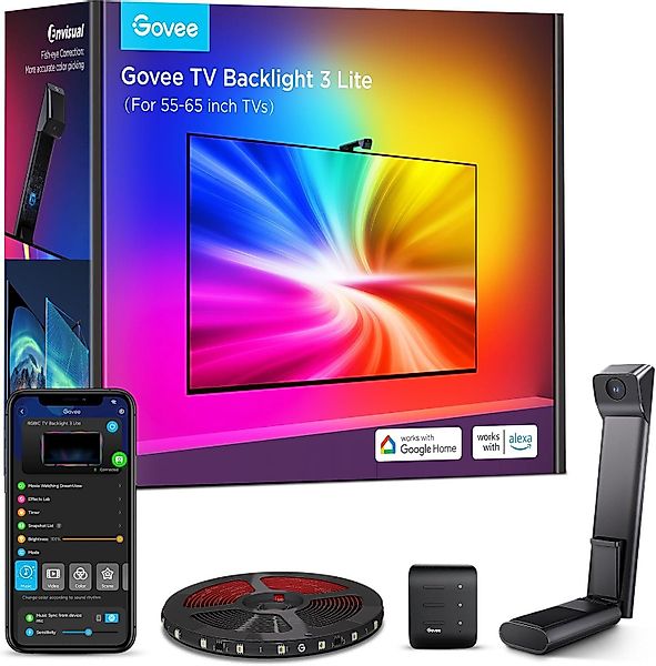 Govee LED-Streifen TV-Hintergrundbeleuchtung 3 Lite mit günstig online kaufen