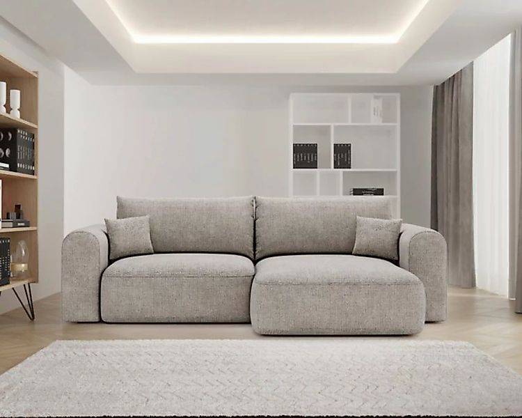 Kaiser Möbel Ecksofa Ecksofa mit Schlaffunktion und bettkasten, NOVO Links/ günstig online kaufen