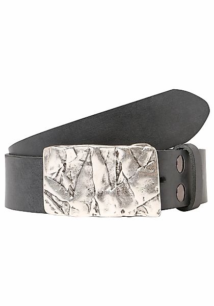 Rettungsring Gürtel Ledergürtel mit austauschbarer Schließe "Felswand Silbe günstig online kaufen