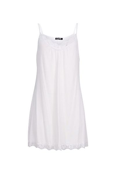 malito more than fashion Longtop 8010 Spahettiträger - Kleid mit Spitze, Na günstig online kaufen
