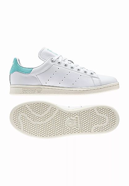 Adidas Sneaker Damen Leder STAN SMITH BZ0461 Weiß günstig online kaufen