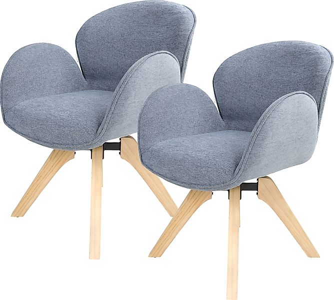 TOM TAILOR HOME Armlehnstuhl »WINGS ARMCHAIR« (Set) 2 Stk.mit Armlehnen, dr günstig online kaufen