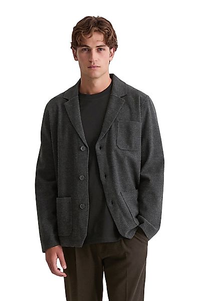 Marc OPolo Strickjacke "aus gewalktem Schurwolle-Mix" günstig online kaufen