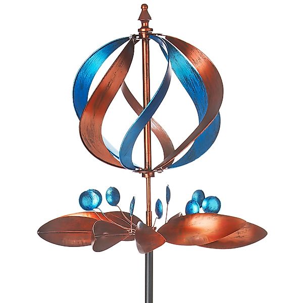 Kobolo Windrad Gartenstecker Dekostecker Windspiel XXL TWIRL günstig online kaufen