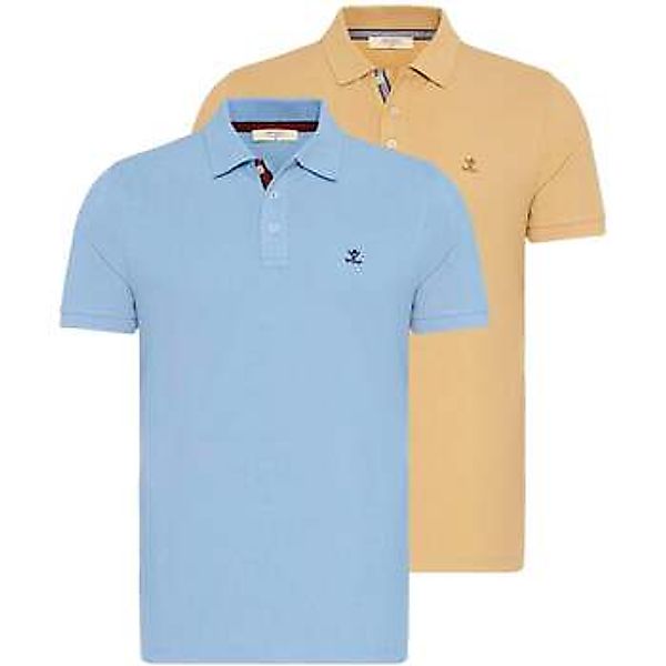 Antioch  T-Shirts & Poloshirts Beau Polo Neck 2 Pack Regular Fit T-Shirt günstig online kaufen