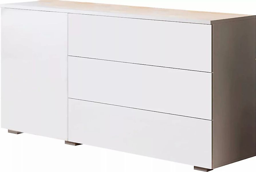 INOSIGN Sideboard "PARIS", (1 St.), Moderne 110cm breite grifflose Kommode, günstig online kaufen