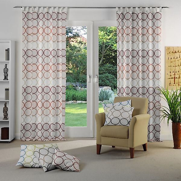 Wirth Vorhang "Zirbello" Schlaufen 1 Stk. tlg. günstig online kaufen