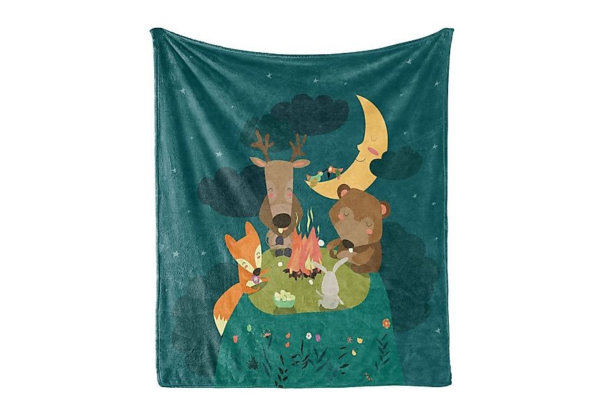 Wohndecke Gemütlicher Plüsch für den Innen- und Außenbereich, Abakuhaus, Ti günstig online kaufen