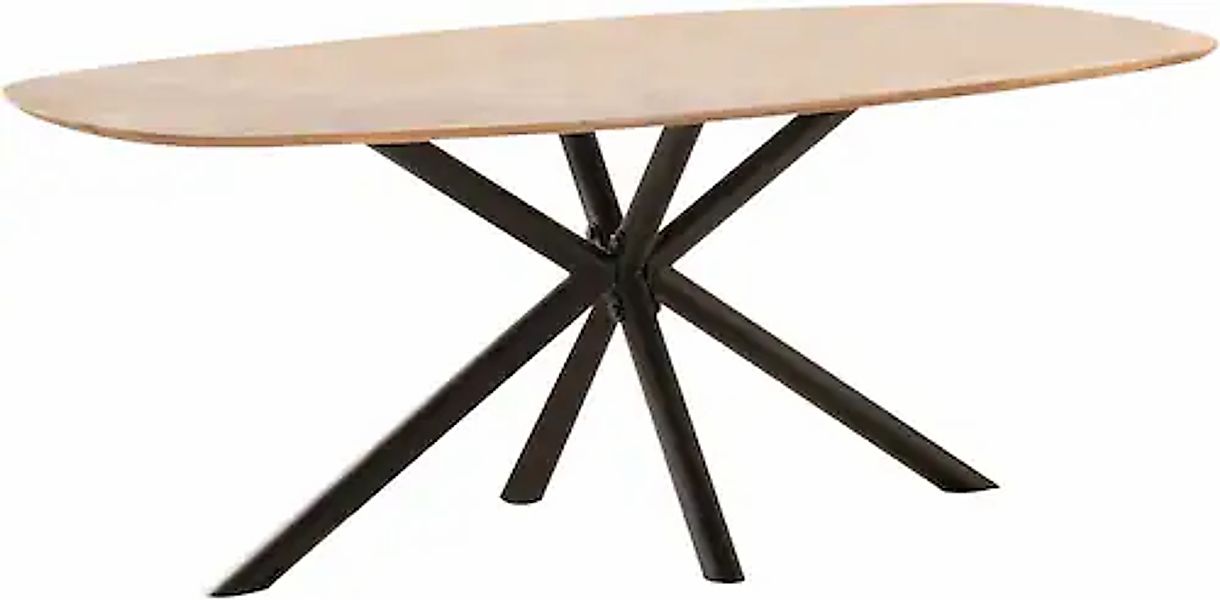 Home affaire Esstisch »Vermont« 2 Stk. tlg. aus massiver Eiche mit robustem günstig online kaufen