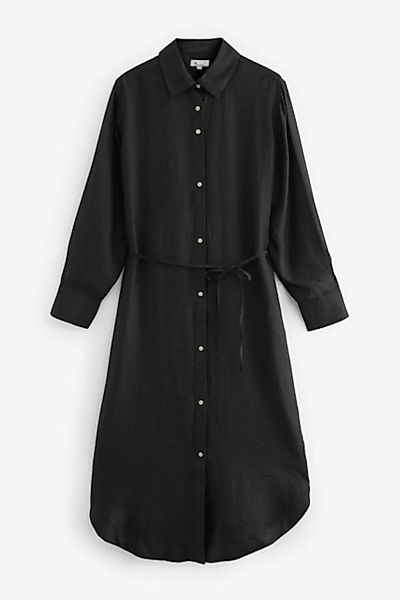 Next Blusenkleid Hemdkleid aus Lyocell-Leinen-Gemisch (1-tlg) günstig online kaufen