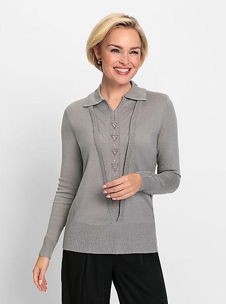 Witt Strickpullover Langarm-Pullover günstig online kaufen