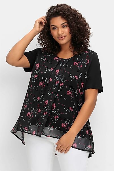 Sheego Blusenshirt "Blusenshirt", (1 tlg.) günstig online kaufen