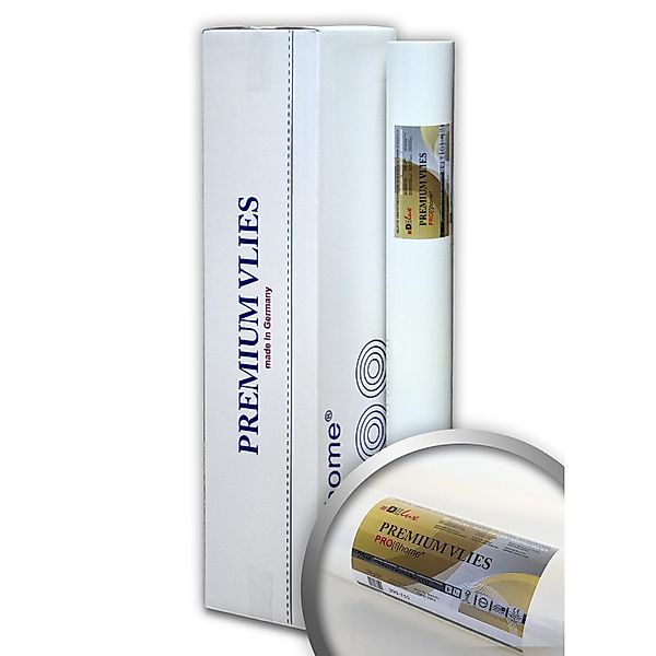 PROFHOME PremiumVlies 150 g Profi-malervlies Renoviervlies Vliestapete Weiß günstig online kaufen