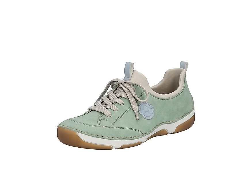 Rieker Slip-On Sneaker Slipper, Schlupfschuh, Freizeitsneaker aus Lederimit günstig online kaufen