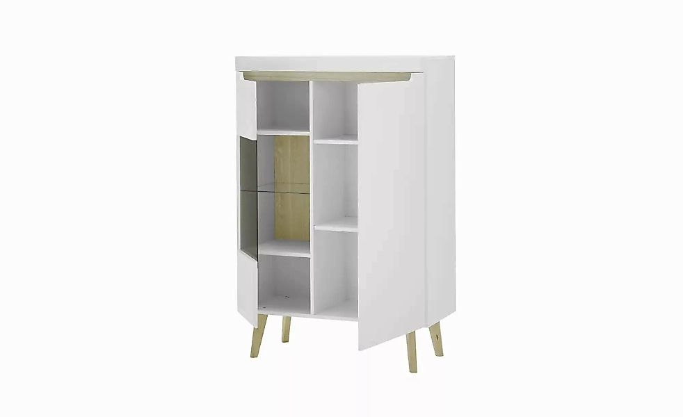 Wohnwand  Malaren ¦ weiß ¦ Maße (cm): B: 343 H: 197 Kommoden & Sideboards > günstig online kaufen