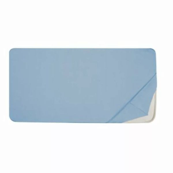 hibboux Spannbetttuch Milou Jersey blau Gr. 70 x 140 günstig online kaufen