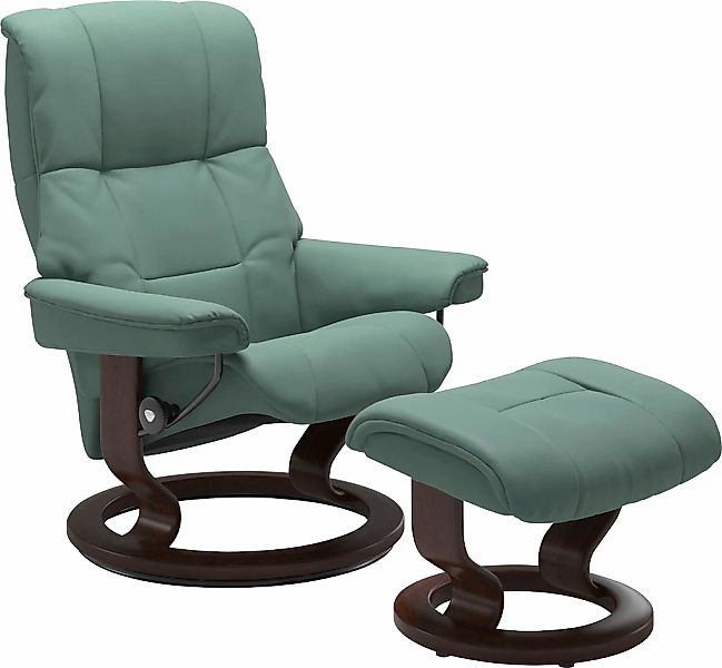 Stressless "Mayfair" Relaxsessel mit Hocker, mit Classic Base, Gestell Brau günstig online kaufen