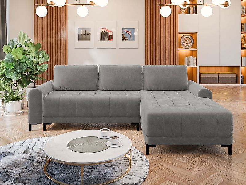 MIRJAN24 Ecksofa Aris L, mit Bettkasten günstig online kaufen