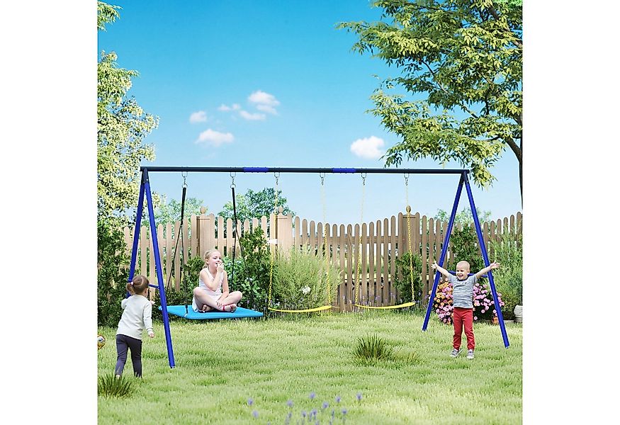 AIYAPLAY Schaukelgestell Schaukelset für Kinder, (robuste Schaukel aus Meta günstig online kaufen