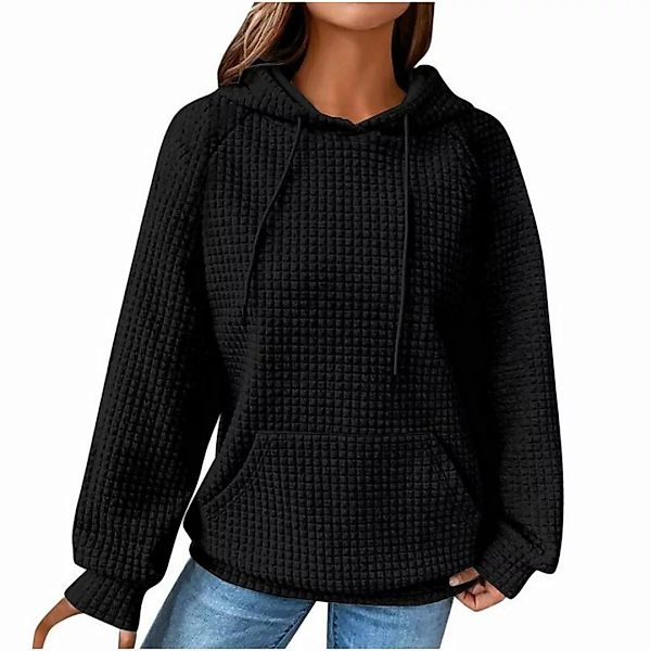 JDMGZSR Kapuzensweatshirt Lässiges Damen-Pullover mit Kapuze und Kordelzug günstig online kaufen