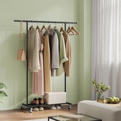 EUGAD Kleiderständer, (1 St), auf Rollen, günstig online kaufen