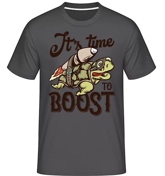 It´s Time To Boost · Shirtinator Männer T-Shirt günstig online kaufen