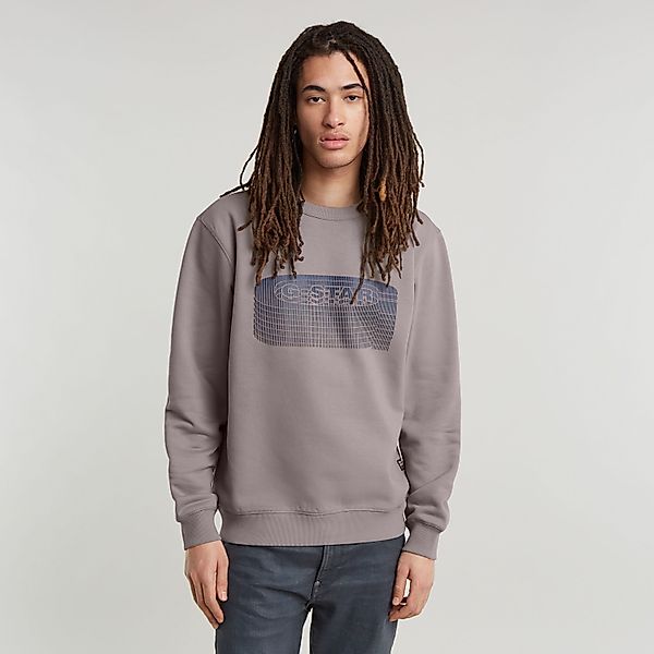 G-STAR Sweatshirt Stacked Old Skool Logo günstig online kaufen